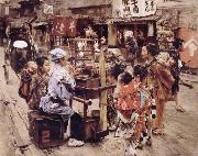 Robert Frederick Blum The Ameya or Itinerant Candy Vender china oil painting reproduction